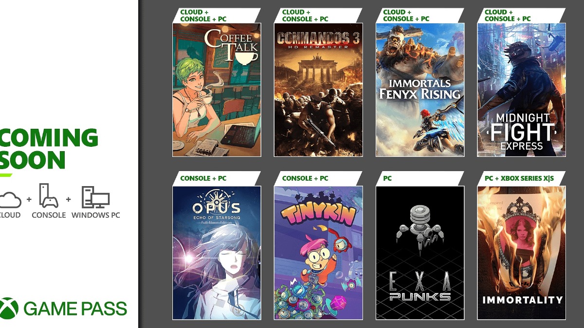 A Xbox anunciou novos jogos para o Game Pass e catálogo para Cloud Gaming