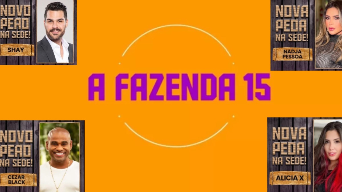 A Fazenda 2023': com Yuri Meirelles, Nadja Pessoa e Cezar Black na