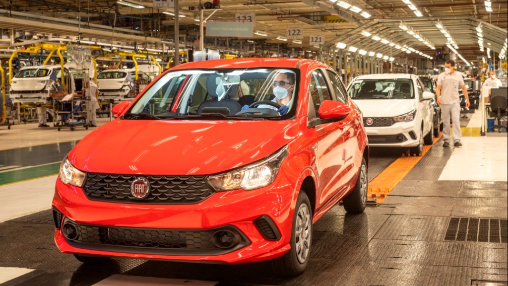 A Fiat continua líder em vendas no mercado brasileiro (Divulgação)