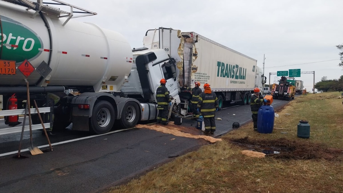 Trecho da rodovia Anhanguera entre Ribeirão e Cravinhos registra 260 acidentes somente em 2025