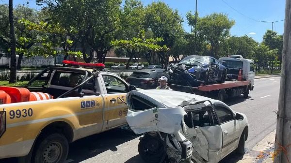 Aconteceu na capital: condutor de carro de luxo provoca acidente e mata motorista de aplicativo
