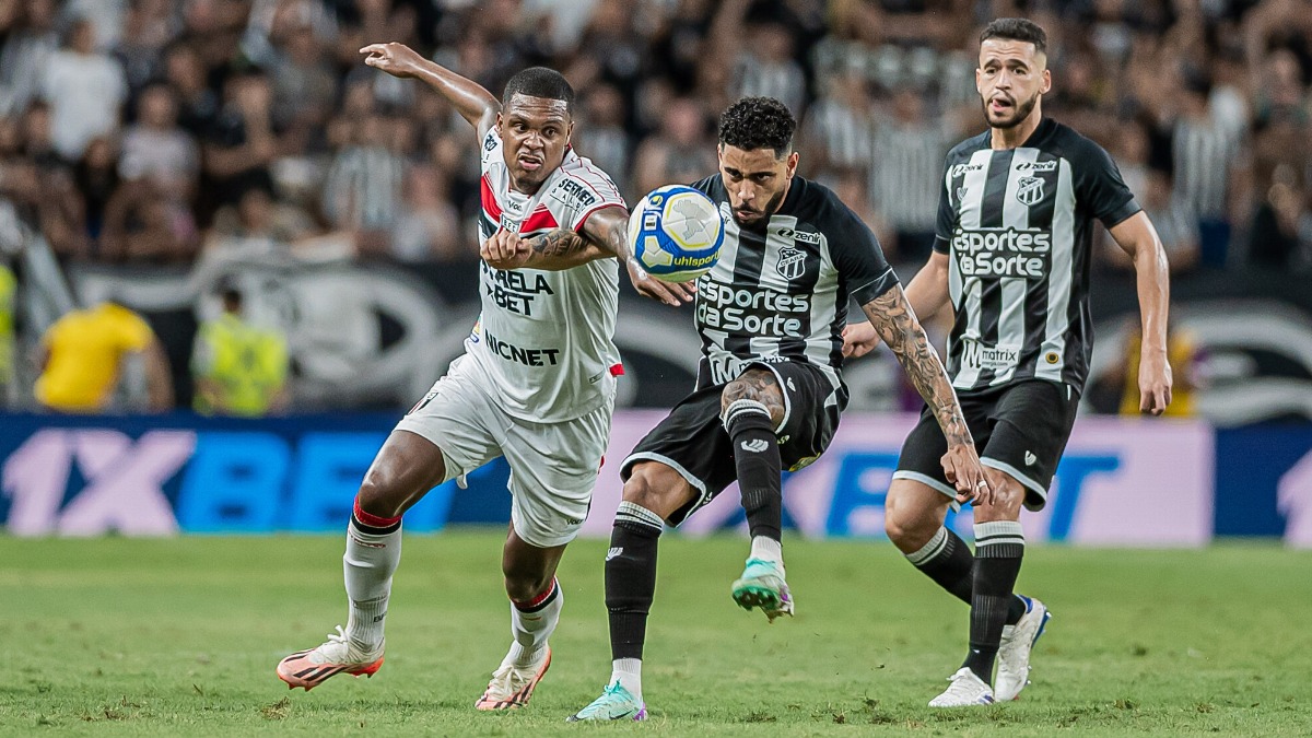 Botafogo-SP é atropelado pelo Ceará e aumenta para seis o número de jogos sem vitórias