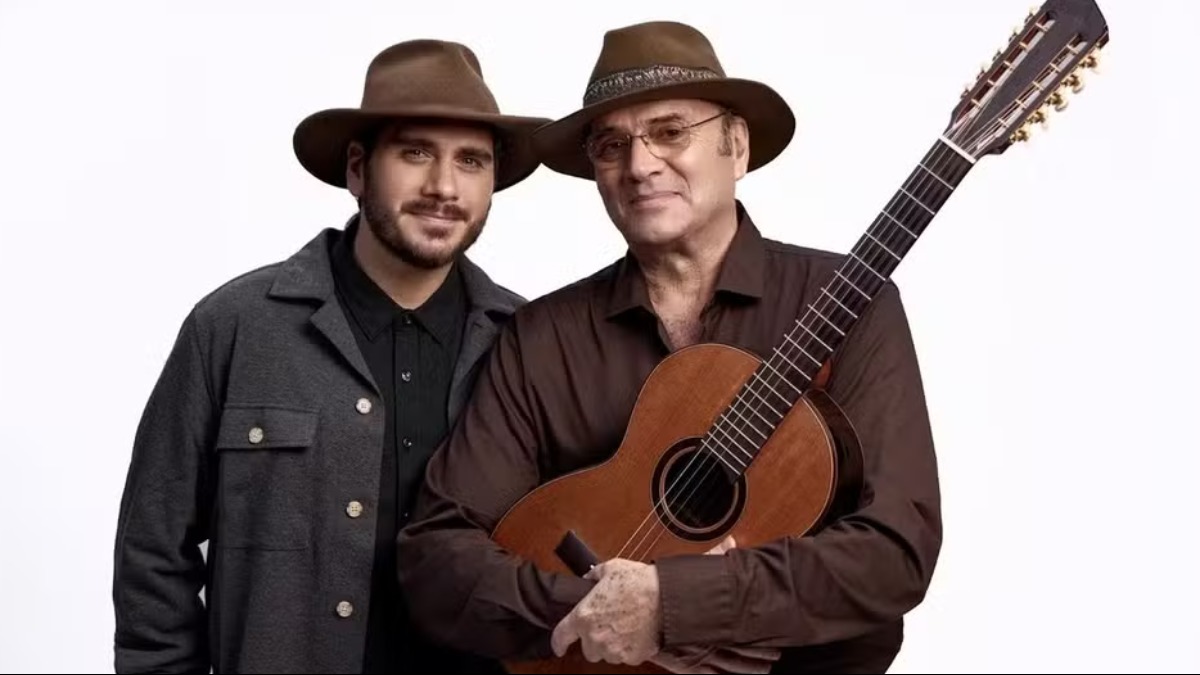 Almir Sater e Gabriel Sater: pai e filho se apresentam em Ribeirão Preto neste sábado (18)