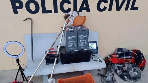Amparo: Homem é preso no Pedrosos com produtos furtados