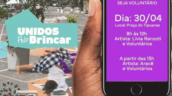 Praça do Tipuanas recebe evento "Brincando com Confiança"