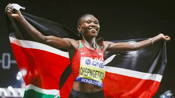 Chepngetich e Kamworor lideram a equipe de Maratona do Quênia para Oregon