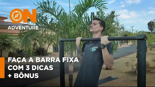 Aprenda como conseguir fazer a Barra Fixa de forma simples