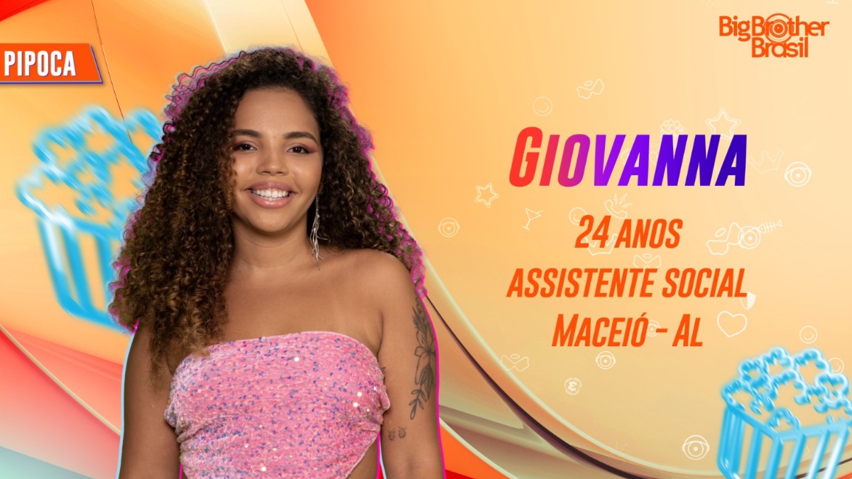 Integrante do grupo Pipoca junto com Leidy Elin, Maycon, Lucas Pizane, Deniziane, Marcus Vinicius, Beatriz, Matteus e Nizam, a sister teve uma vida difícil (Foto: Reprodução/TV Globo)