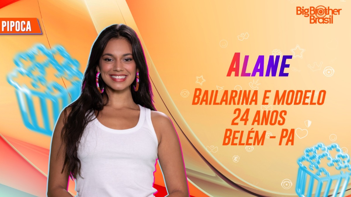 Alane é bailarina e modelo e tem o sonho de se tornar atriz (Foto: Reprodução/TV Globo)