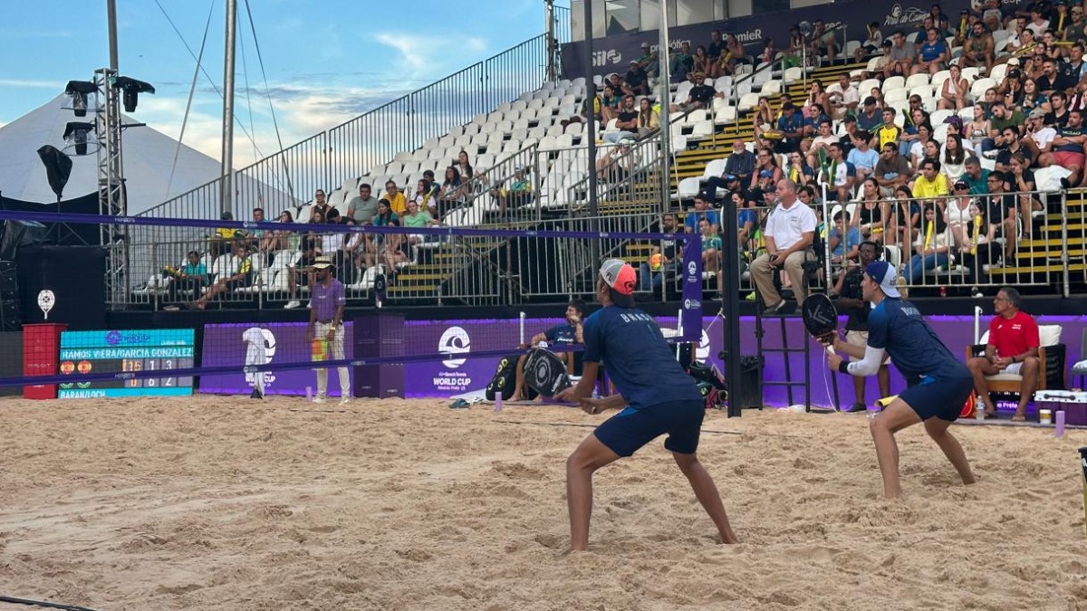 Brasil perde para a Espanha a final da Copa do Mundo de Beach Tennis em Ribeirão Preto Brasil perde para a Espanha a final da Copa do Mundo de Beach Tennis em Ribeirão Preto