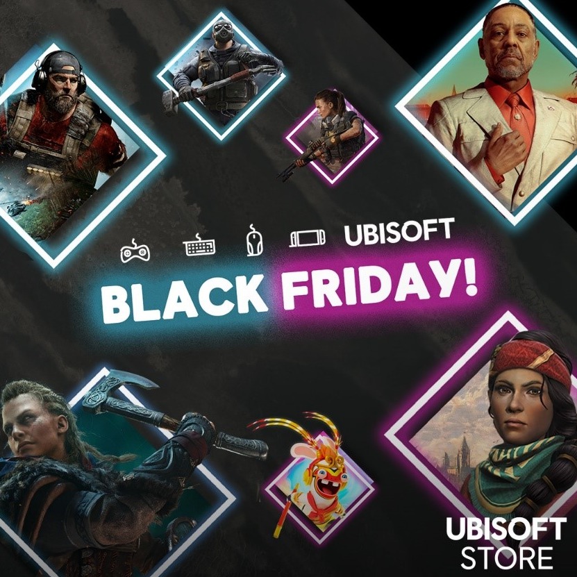 Promoções de Black Friday da Ubisoft têm jogos com até 90% de desconto