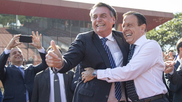 Conflito de Bolsonaro e Doria é destaque negativo na CBN