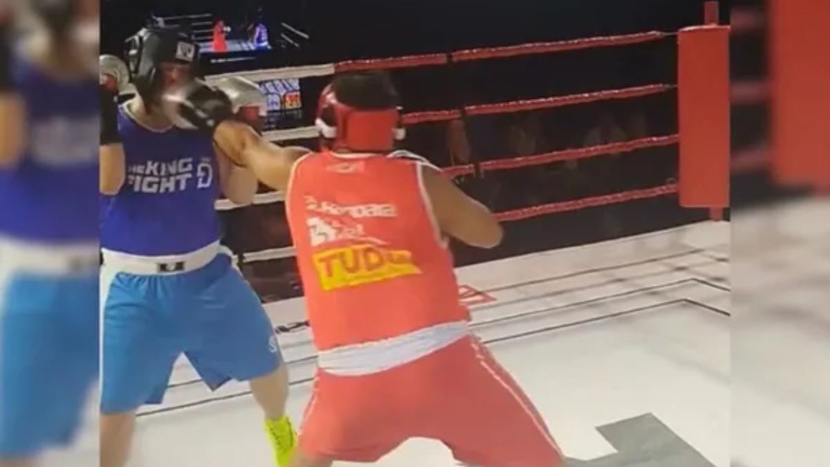Vereadores do Pará se enfrentam em luta de boxe