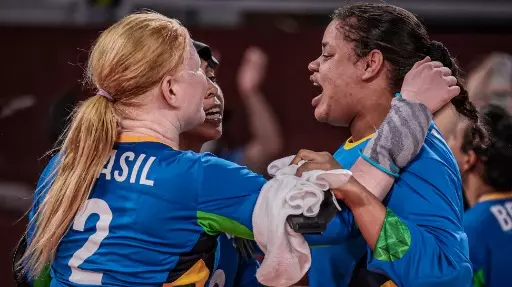 Brasil vence China na prorrogação e vai à semifinal do Goalball feminino