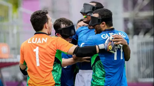 Brasil supera jogo duro da China e estreia com vitória no Futebol de 5