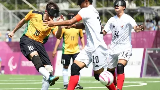 Brasil goleia Japão e se garante na semifinal do Futebol de 5