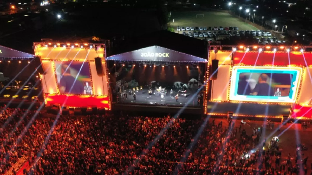 Festival João Rock, um dos maiores festivais de música do país, é transmitido pela EPTV - Créditos: Rafael Cautella