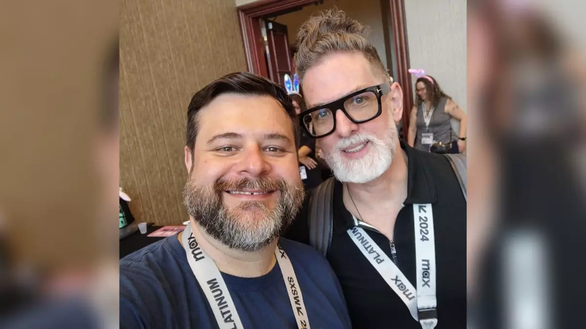 Neil Redding e Douglas Miquelof durante Brazil Creative Economy Meet Up