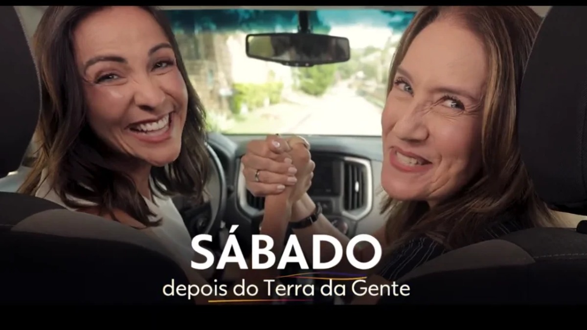 Edlaine Garcia divide comando do Mais Caminhos com Tati Camargo - Crédito: Divulgação