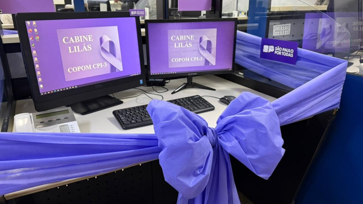 Cabine Lilás da PM é inaugurada em Ribeirão Preto para ampliar proteção às mulheres