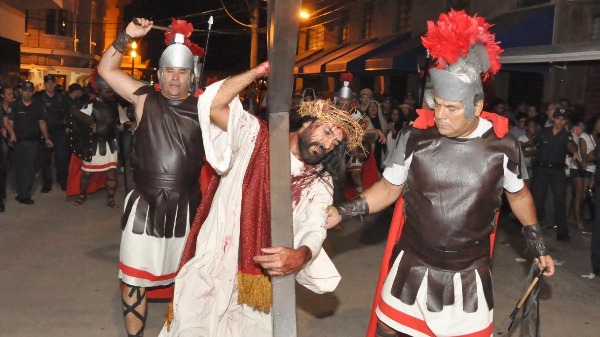 'Caminhada do calvário' em Ribeirão Preto - Foto: Divulgação - Foto: Divulgação