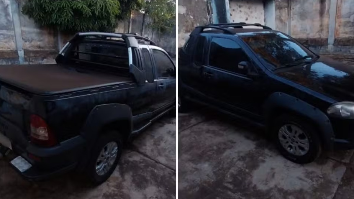 Polícia encontra caminhonete abandonada que pertence a Marlon Couto