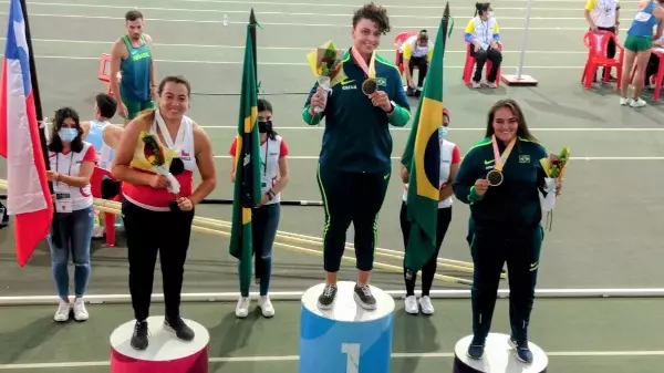 Brasil fecha 1º dia do Sul-Americano com 11 medalhas