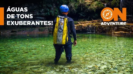 Cânion Verde Água: uma aventura nas águas mais lindas que você já viu.