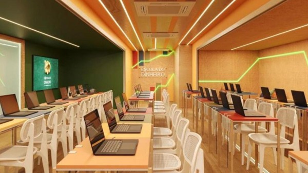 Carreta itinerante "Escola do Dinheiro" busca levar educação financeira para crianças e adultos - Foto: Divulgação