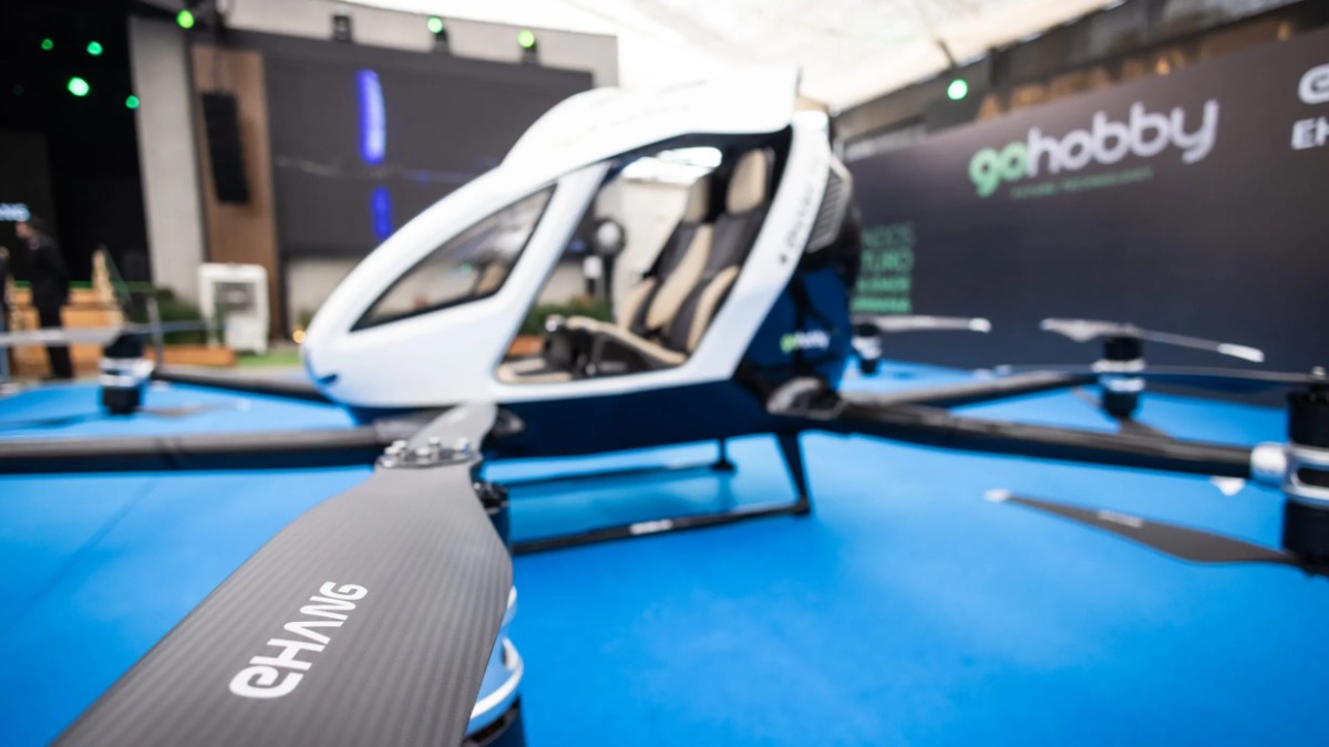 Futuro é logo ali! Empresa apresenta modelo de carro voador na Agrishow