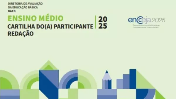 Vai fazer o Encceja em agosto? Cartilha do Inep ajuda a se preparar para a redação