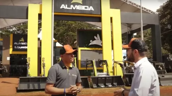 Com nova marca, Almeida Equipamentos realiza seu primeiro comercial ao vivo com a EPTV