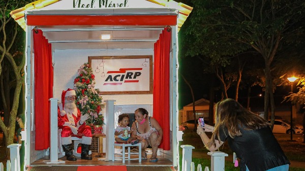 Casinha móvel do Papai Noel (Foto: Divulgação) - Foto: Agências