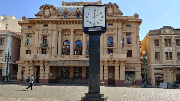Parte do Centro histórico de Ribeirão Preto (Foto: Marcelo Fontes) - Foto: Marcelo Fontes