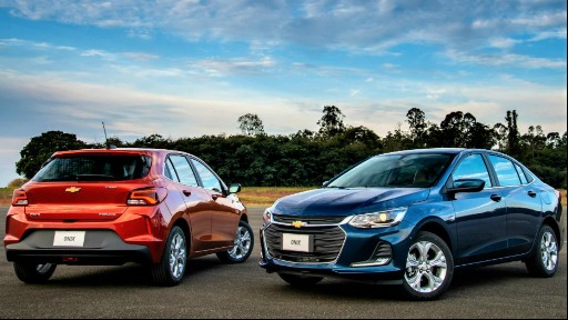 Chevrolet Onix é o automóvel mais vendido no mês de março