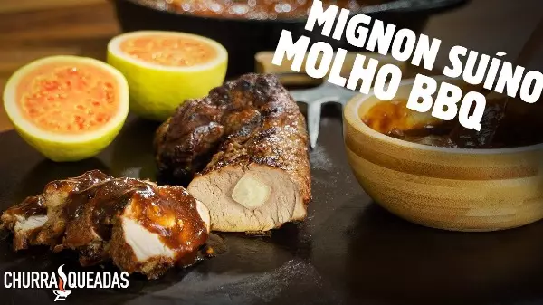 Aprenda a fazer Filé Mignon Suíno com Molho Barbecue