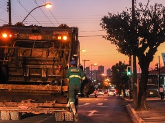 Coletores de lixo em Araraquara (Amanda Rocha/ACidadeON) - Foto: Amanda Rocha