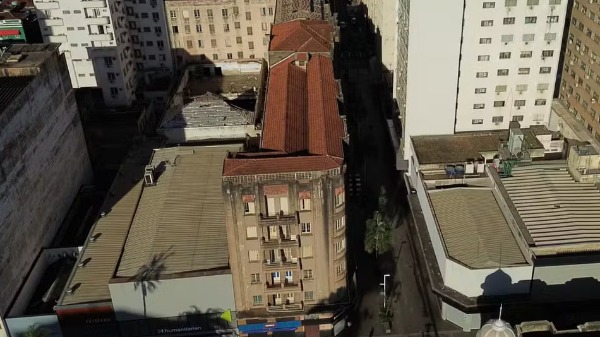 Começa projeto de restauração do prédio Diederichsen, o primeiro edifício de Ribeirão Preto - Foto: Reprodução/EPTV