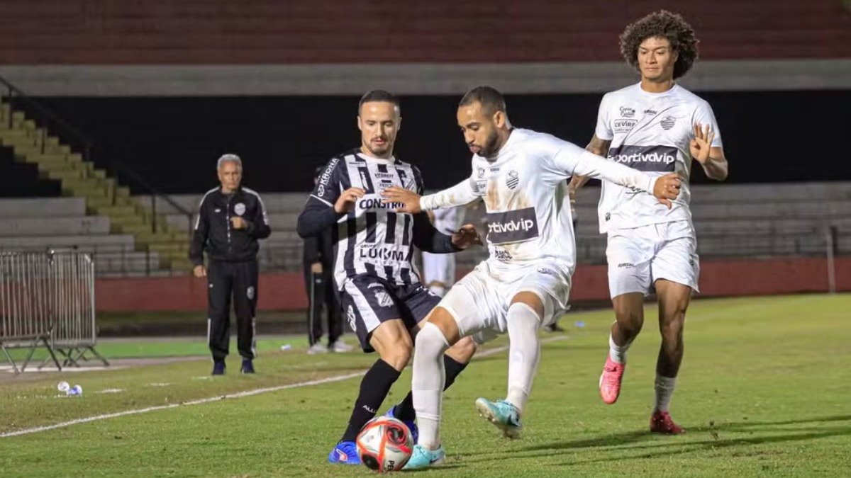 Comercial empata em 2 a 2 com a Inter de Limeira e mantem liderança do Grupo 2 da Copa Paulista