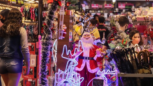 comércio noturno centro vendas natal (Foto: Amanda Rocha) - Foto: Amanda Rocha