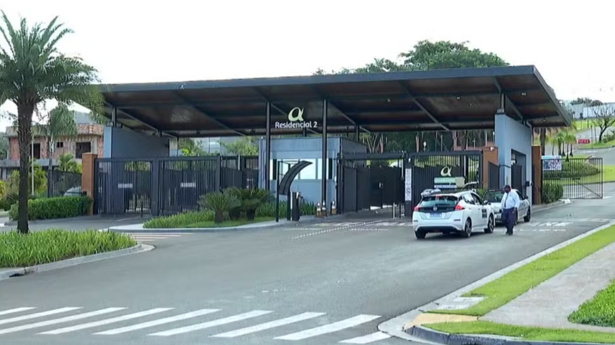 Condomínio onde Ana Pink morava - Foto: Reprodução/EPTV