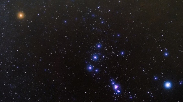 Constelação Órion fica vísivel e impressiona amantes do espaço