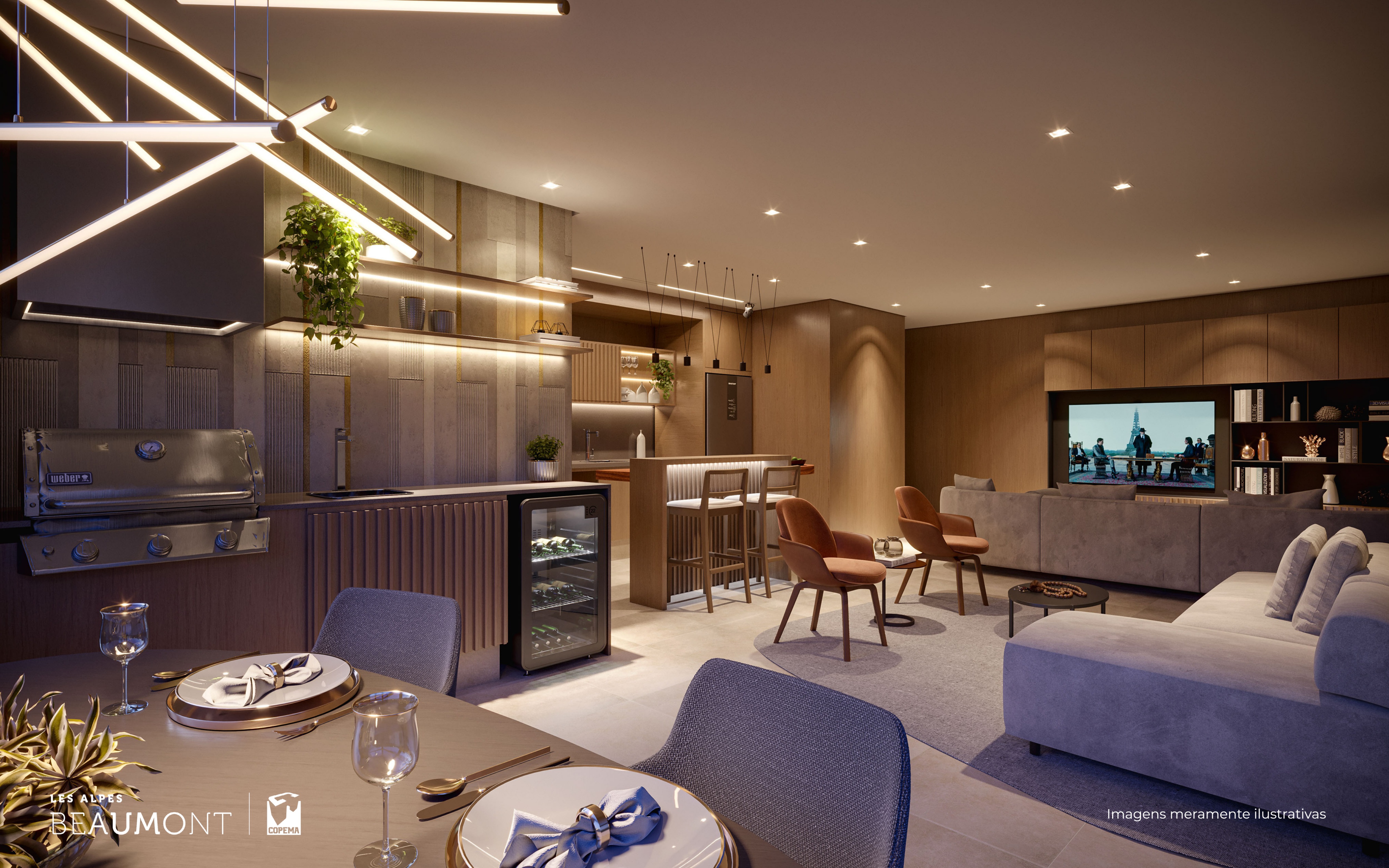 Construtora Copema anuncia mais um lançamento em bairro planejado 2 Crédito: Divulgação