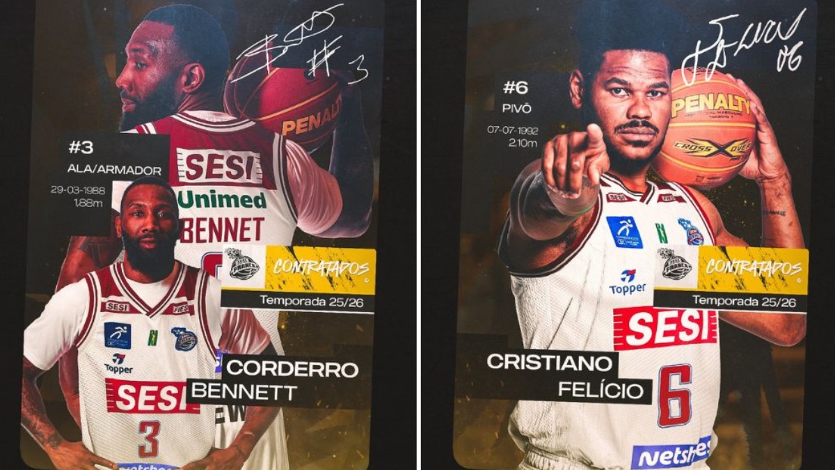 Franca Basquete anuncia as duas primeiras contratações para a próxima temporada