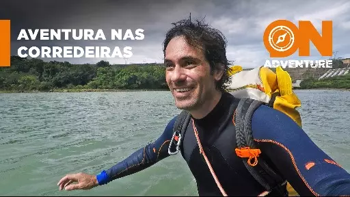 Desci uma das maiores corredeiras da região sem equipamentos!