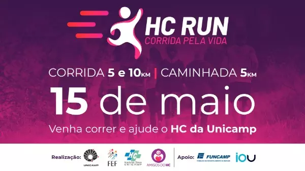 Corrida do HC-UNICAMP terá o objetivo de arrecadar fundos