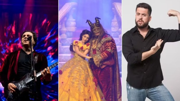 Música para todos os gostos, teatro, show de humor e mais!