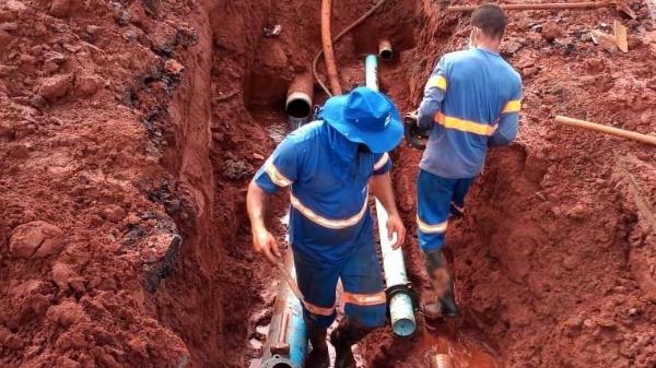 DAAE realiza serviço emergencial na Vila Xavier, em Araraquara (Foto: Divulgação) - Foto: Divulgação