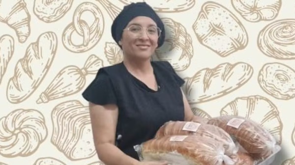 Empreendedora se emociona após receber receber primeiro pedido por aplicativo de delivery