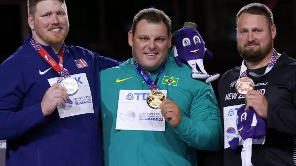 Darlan fala no instagram da CBAt sobre ouro mundial